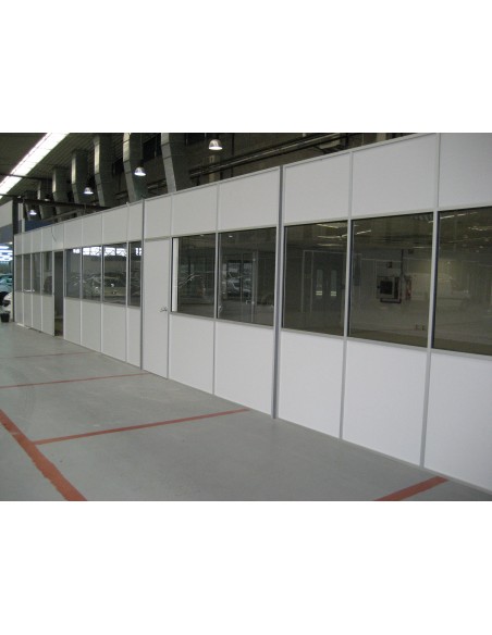 Mampara divisoria sencilla