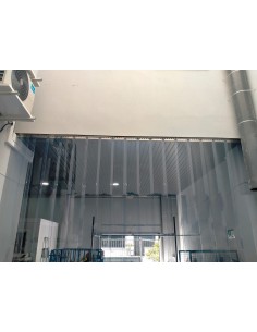 Cortina de lamas de PVC