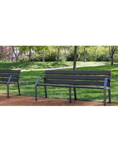 Banco de polímero reciclado ecológico