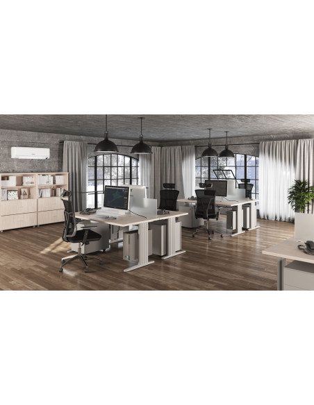 Mesa operativa recta Serie Asia