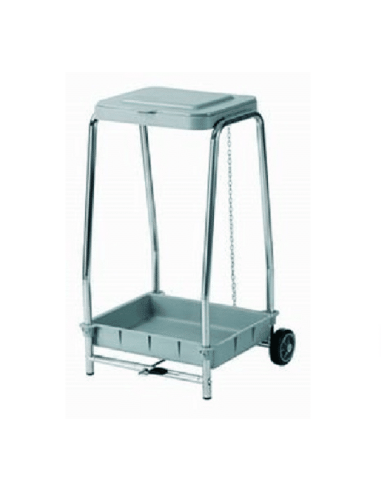 Papelera Carro Portabolsas