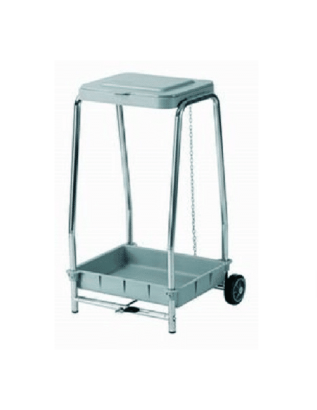 Papelera Carro Portabolsas