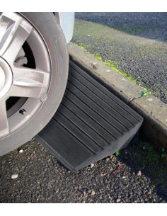 Rampa salvaescalones de caucho 2