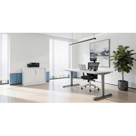 Mesa operativa recta Serie Asia