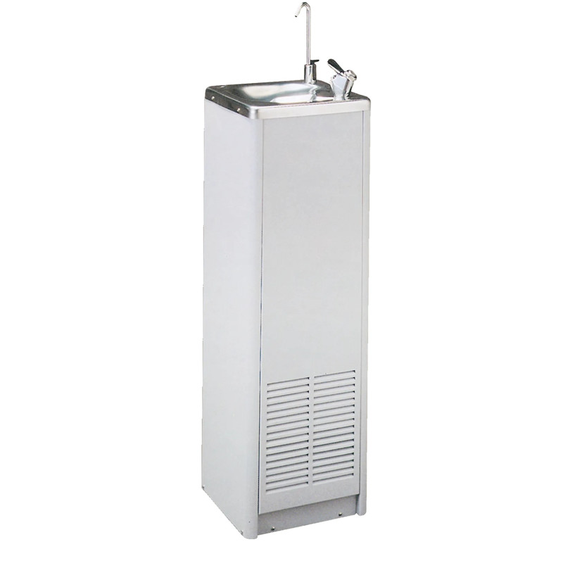 Fuente de agua refrigerada fabricada en acero inoxidable