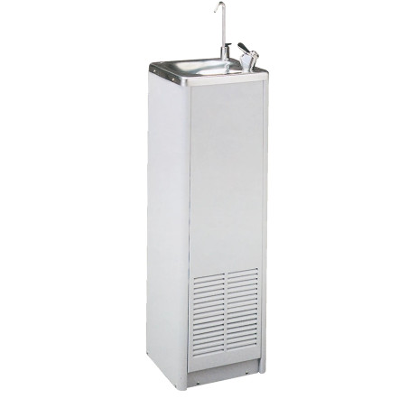 Fuente de agua refrigerada fabricada en acero inoxidable