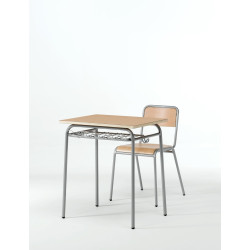 Pupitre y silla escolar