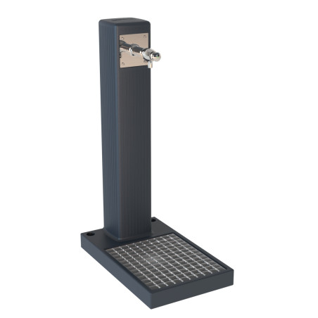 Fuente de polipropileno para exteriores