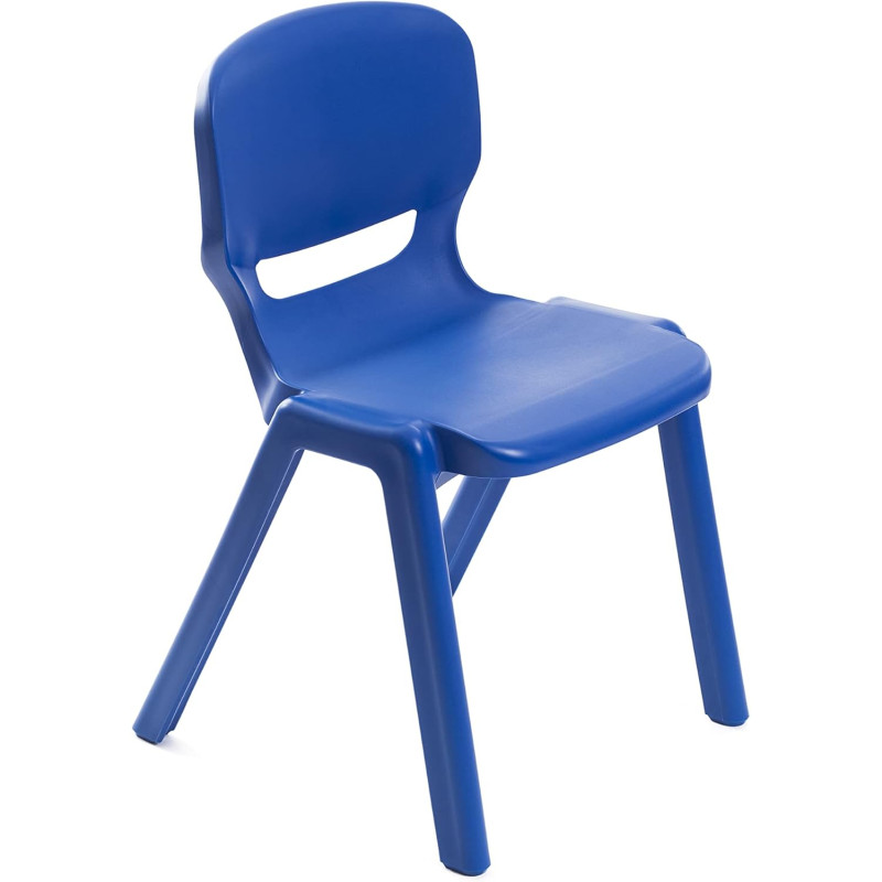 Silla escolar en polipropileno de varios colores