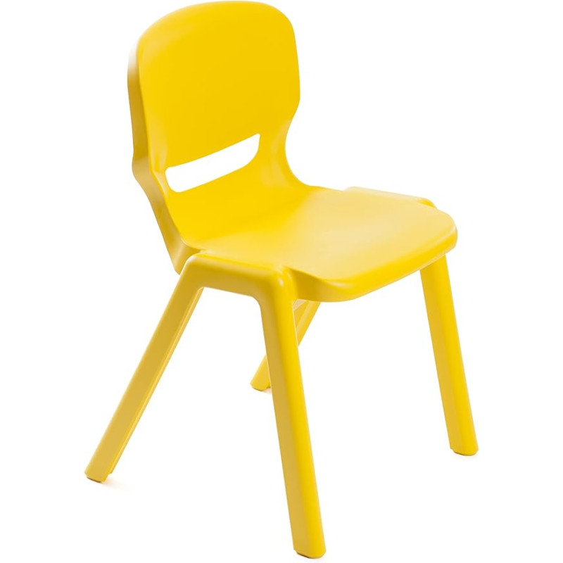 Silla escolar en polipropileno de varios colores