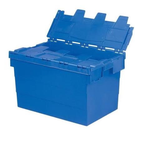 Caja con tapa integrada de medidas 40x30x30