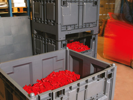 Contenedor de plástico capacidad 300 litros