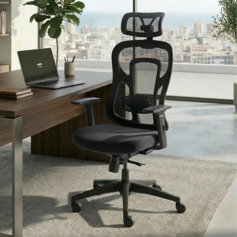 Silla ergonómica modelo Kork para uso profesional