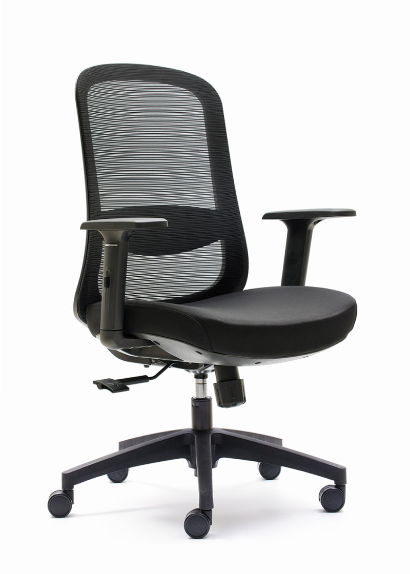 Silla de oficina en malla modelo Libia