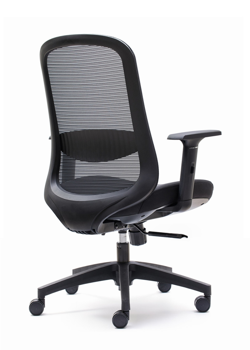 Silla de oficina en malla modelo Libia