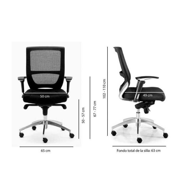 Silla operativa Modelo Munich