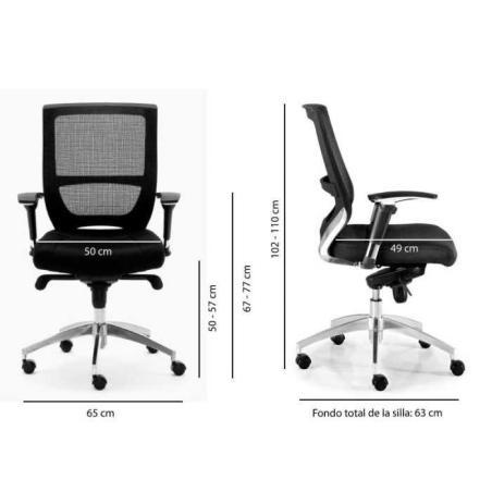 Silla operativa Modelo Munich
