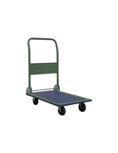 Carro con barandilla plegable