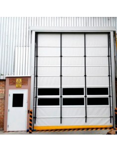 Puerta automática apilable 2