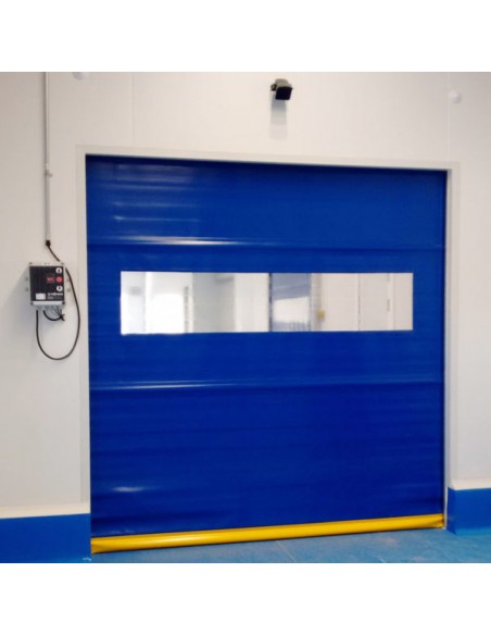 Puerta automática enrollable
