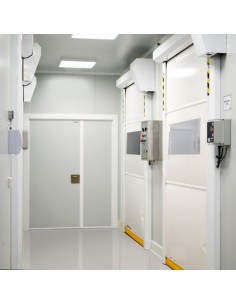 Puerta automática enrollable