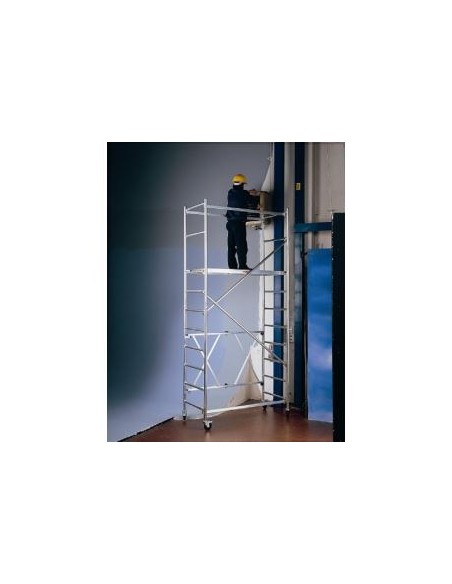 Andamio de aluminio plegable