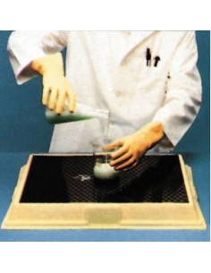 Base colectora de polietileno