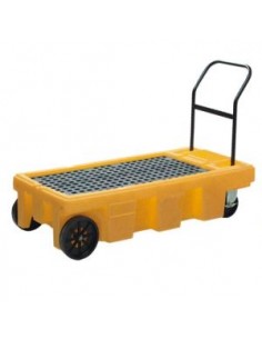 Carro con cubeta colectora...