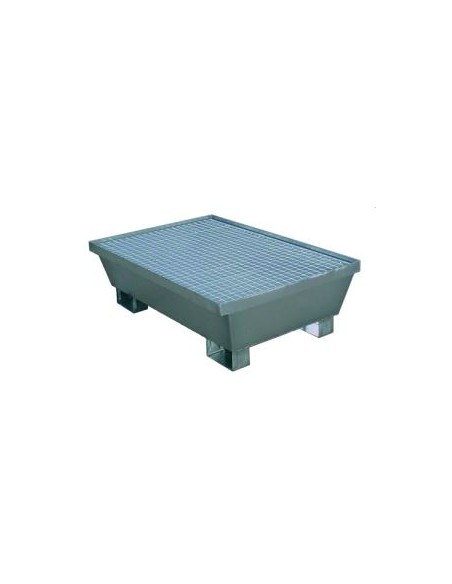 Cubeta colectora galvanizada 2 bidones