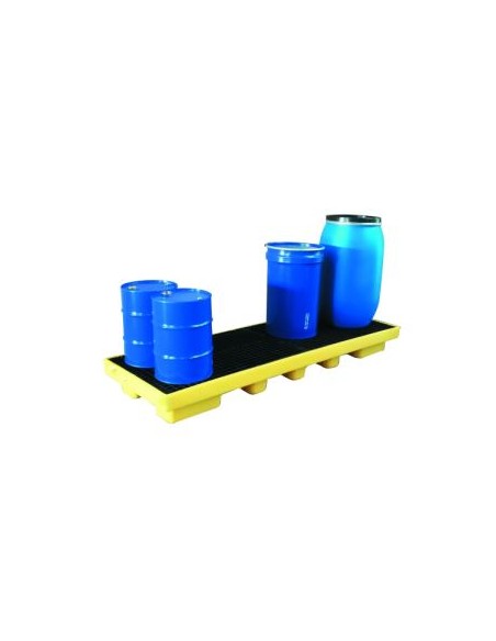 Cubeta colectora para 4 bidones de 200 litros