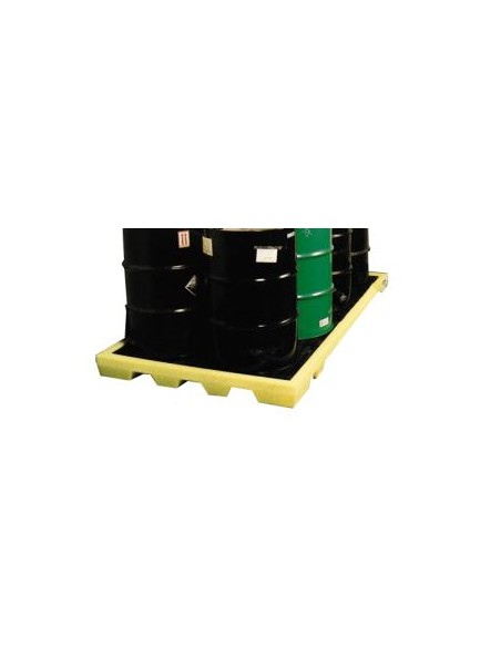 Cubeta colectora para 8 bidones de 200 litros