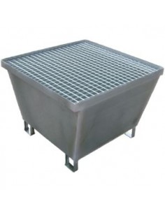 Cubeta galvanizada 1 bidón...