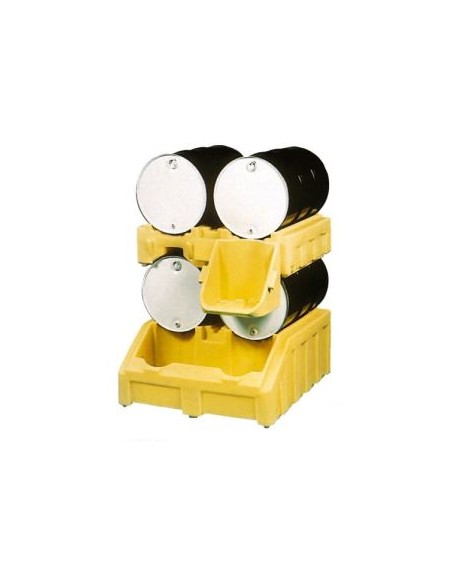 Portabidones colector con cubeta