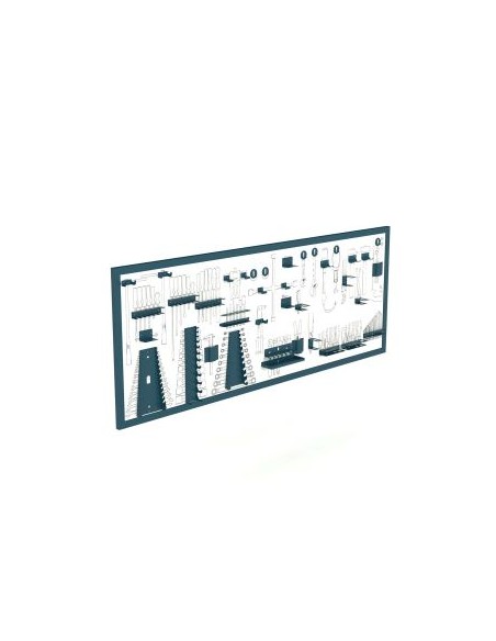 Panel de herramientas serigrafiado